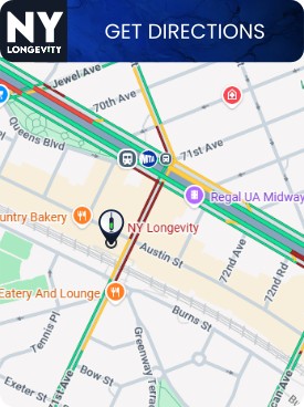 Get Directions to NY Longevity in Forest Hills, NY
